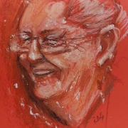 Grafon kağıdı üzerine pastel 29×32